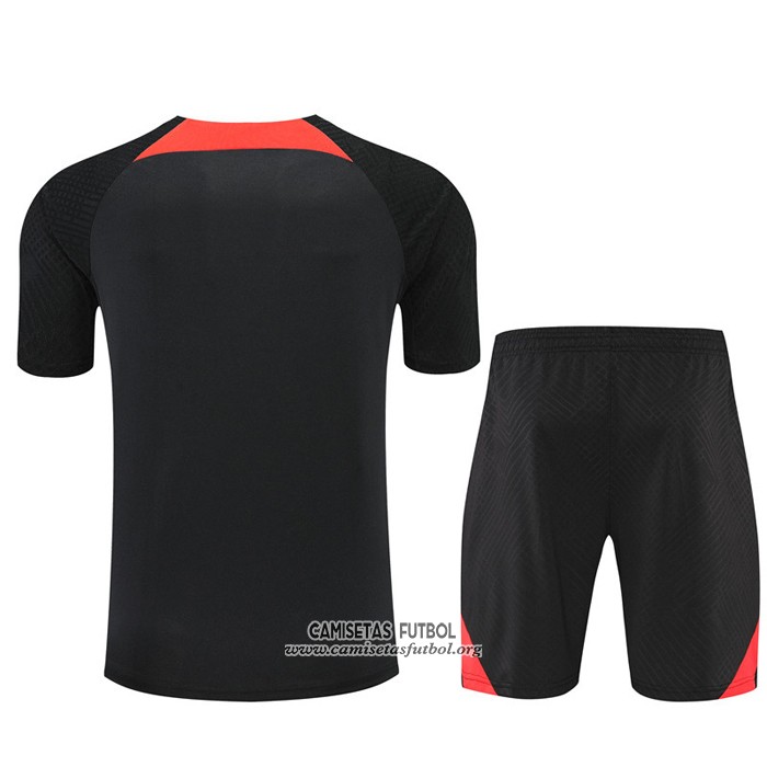 Chandal del Liverpool Manga Corta 2022/2023 Negro - Pantalon Corto